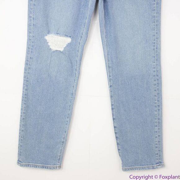 NEW Madewell The Momjean in Austrey‎ Wash: Ripped Edition, 28 - Picture 5 of 14